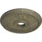 Ekena Millwork Berkshire Medallion (Canopies up to 6 3/8"), 20 1/8"OD x 3 7/8"ID x 1 7/8"P, Witch Hazel Crackle CM20BE1WHC - alternate 4